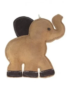 AnimALL Hračka Slon koža natural 15x19 cm (110297)