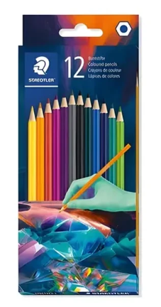Staedtler Pastelky Multivesmír 1 / 12 farieb / šesťhranné / 175C12E2-1 (175C12E2-1)