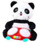 Mamido Plyšová panda s bubnami a efektmi