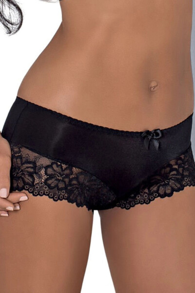 Dámske brazilky 053/5 Carmela black - MAT černá 36