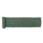 Bloomingville Behúň na stôl Janavi Green 5,5 m