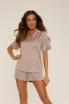 DÁMSKE PYŽAMO CORDELIA 762 cappuccino 2XL