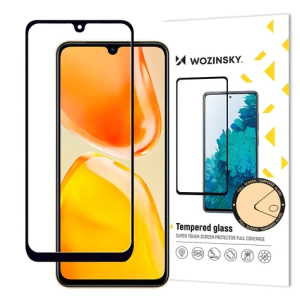 Wozinsky Full Glue Tempered Glass čierna / Ochranné tvrdené sklo / Vivo X80 Lite, V25