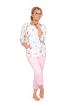 Dámske pyžamo Martel Maria II 201 3/4 M-2XL modrá XXL