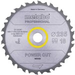 Metabo 628492000 pílový kotúč 235 x 30 x 2.6 mm Počet zubov (na palec): 18 1 ks; 628492000