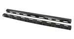 Lanberg Vertikálny káblový organizér 42U čierna / Káblový organizér / Pre 19" racky / 2 ks (AK-1210-B)