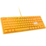 Ducky One 3 Yellow TKL Cherry MX-Silent-Red žltá / herná klávesnica / mechanická / drôtová USB-C / US (DKON2187ST-SUSPDYDYYYC1)