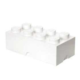 Lego úložný box 8 - biela / 500x250x180 mm (6040041735)