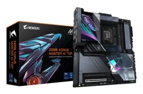GIGABYTE Z890 AORUS MASTER AI TOP / Z890 / LGA 1851 / 4X DDR5 / PCIe x16 / 2x10GLAN / Wi-Fi 7 / E-ATX (Z890 A MASTER AI TOP)