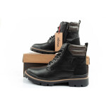 Wrangler Nevada pánske sobolie topánky topánky elegantné módne šnurovanie čierne 44