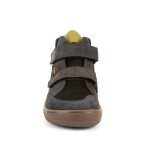 Detské celoročné členkové barefoot topánky UP HILL TEX GREY/BLACK Froddo G3110281-3 - 34