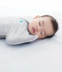 Love To Dream Swaddle UP Bamboo - Zavinovačka, veľkosť XS, šedá - 1 FÁZA, 0-1m, 2,2-3,8 kg