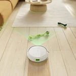 IRobot Roomba 115 Combo biela / Robotický vysávač / WiFi / vysávanie mopovanie / LiDAR / 2600 mAh (Y414240)