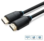 MicroConnect HDMI Cable 8K čierna / Kábel HDMI / 10 m / 120 Hz / HDR10 (MC-HDM191910V2.1)