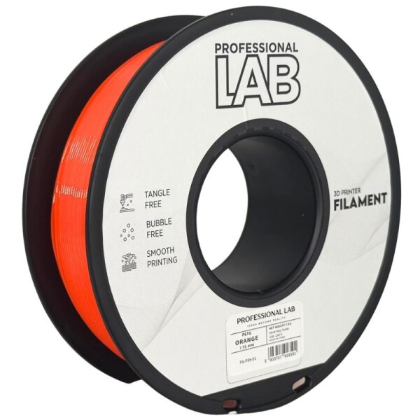 Professional Lab PETG filament 1,75 mm oranžový 1 kg