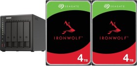 Qnap TS-453E-8G + 2x Seagate IronWolf 4TB (ST4000VN006)