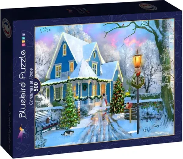 BlueBird Puzzle Doma na Vianoce