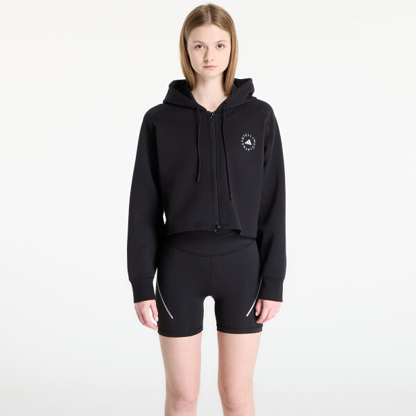 Mikina adidas x Stella Mccartney Sportswear Cropped Hoodie Black M