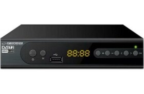 Esperanza EV106P čierna / Digitálny tuner DVB-T2 / H.265 / HEVC (EV106P)
