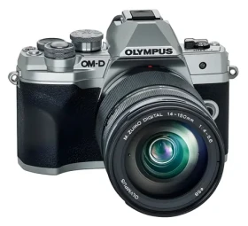 Olympus E-M10 Mark IV strieborná/čierna / Systémový fotoaparát / 20,3 Mpix / Live MOS / 3 "LCD / Kit 14-150 mm (V207130SE040)