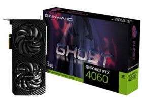 Gainward RTX 4060 Ghost 8GB / 1830 - 2460 MHz / 8GB GDDR6 / 128bit / 1x HDMI + 3x DP / (8) (471056224-3222)