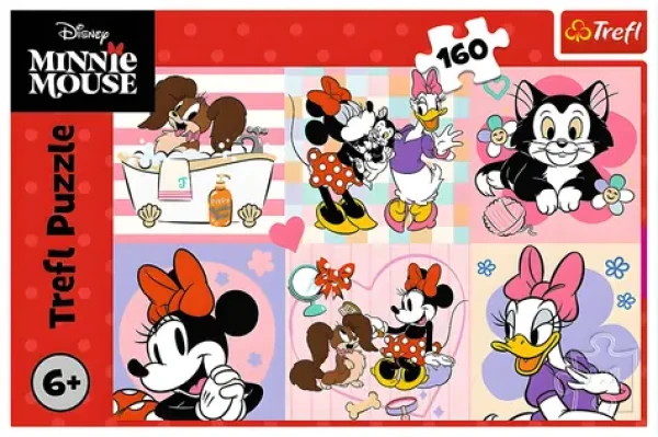 Trefl Puzzle Disney Minnie: Farebný deň