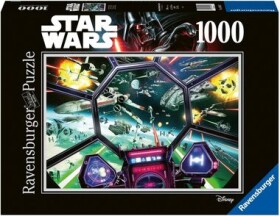 Ravensburger Star Wars: TIE Fighter z kokpitu /1000 dielikov/ od 14 rokov