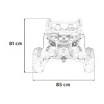 Mamido Elektrické autíčko Buggy Maverick Turbo RR STRONG ružové