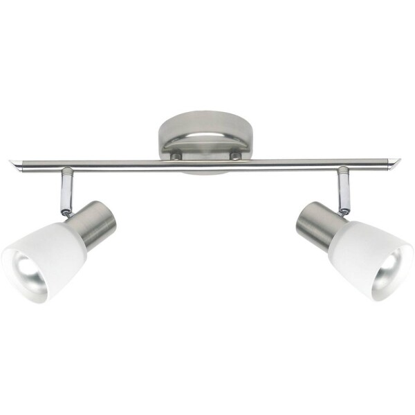 Brilliant Luca 35813/77 stropná lampa LED E14 80 W nerezová oceľ, chróm, biela; 35813/77