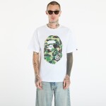 Tričko A BATHING APE Abc Camo Big Ape Head Tee UNISEX White/ Gr XL