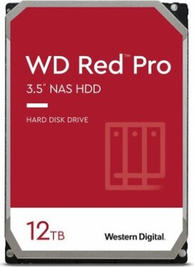 WD Red Pro 12TB / HDD / 3.5 SATA III / 7 200 rpm / 256MB cache / 5y / pre NAS (WD121KFBX)