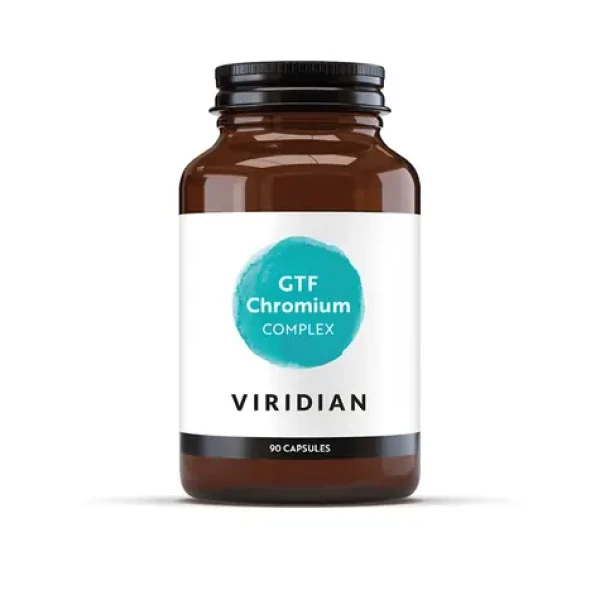 Viridian GTF Chromium Complex 90 cps (Komplex zinku, ALA a chrómu) (11937)
