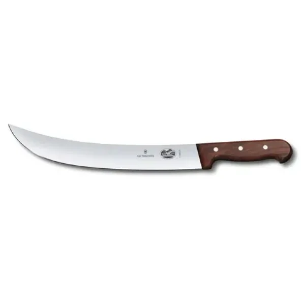 VICTORINOX Nôž mäsiarsky 31 cm drevená rukoväť (5.7300.31)