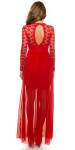 Red-Carpet-LookSexy Koucla evening dress with lace