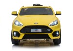 Mamido Elektrické autíčko Ford Focus RS žlté