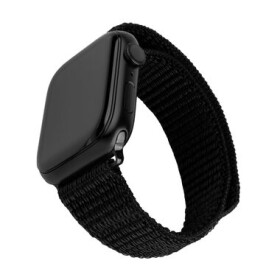 FIXED Nylonový remienok Nylon Sporty Strap pre Apple Watch Ultra 49mm čierny (FIXNST2-434-BK)