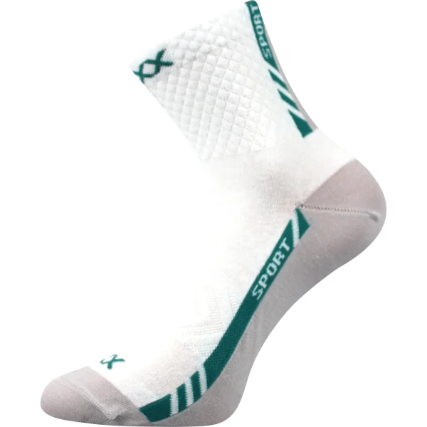 Ponožky VOXX Pius white 3 páry 35-38 101759