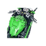 Mamido Stavebnica športová motorka 2304 dielov zelená