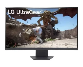 32" LG 32GS60QC-B čierna / IPS / 2560 x 1440 / 16:9 / 3000:1 / 300dc-m2 / HDMI DP / VESA (32GS60QC-B.AEUQ)