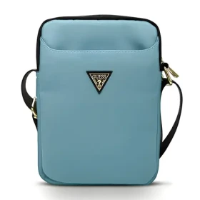 Guess Nylon Triangle Logo 10" modrá / Taška na tablet