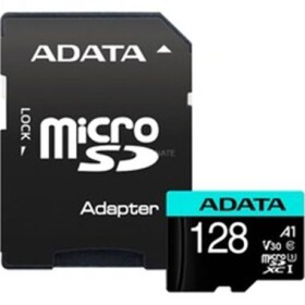 ADATA Premier Pro Micro SDXC karta 128GB + adaptér / UHS-I / CLASS10 / R: 100MBs / W: 80MBs (AUSDX128GUI3V30SA2-RA1)