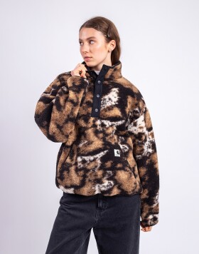 Carhartt WIP W' Elliot High Neck Liner Wild Dog Jacquard/Black M