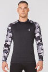 Tričko Rough Radical Furious Army Ls Black/Camo XL