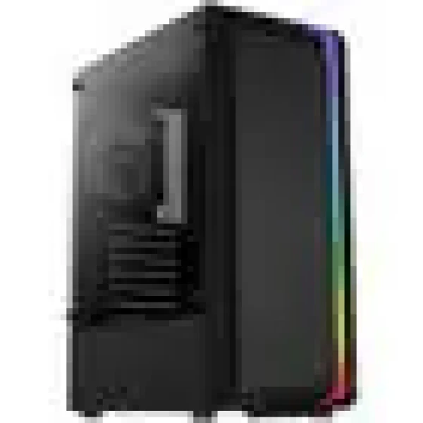 AeroCool Bionic čierna / ATX / 2x USB-A 3.0 / 1x USB-A 2.0 / 1x 120mm / bez zdroja / priehľadná bočnica (ACCM-PV34013.11)