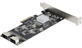 StarTech PCIe karta SATA III 8 portov čierna / Radič SATA / PCI Express / Mini-SAS / 8x SATA III 6Gb/s (8P6G-PCIE-SATA-CARD)