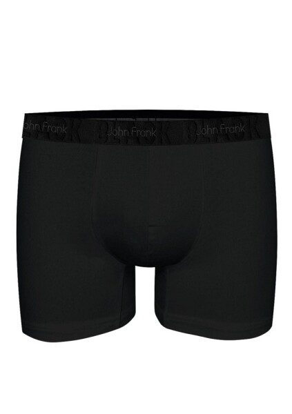 Pánske boxerky John Frank JFBBLKLONG01 XL černá