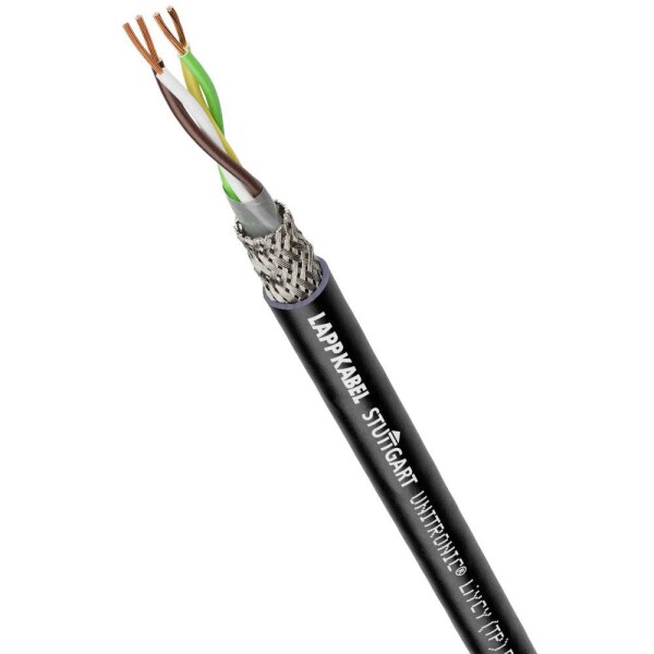 LAPP 1030610/100 dátový kábel UNITRONIC® LiYCY (TP) 0 2 x 0.25 mm² čierna 100 m; 1030610/100