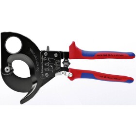 Knipex Netzwerk Werkzeug 95 31 280 štiepacie kliešte na káble s račňou Vhodné pre (odizolační technika) hliníkový a mede