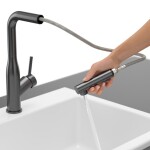 VILLEROY & BOCH VILLEROY & BOCH - Drezová batéria Villeroy &amp; Boch Subway Style Shower, 92850005, antracit 92850005