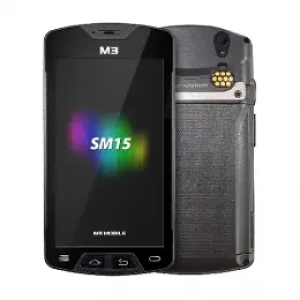 M3 Mobile SM15 W 4100mAh / 2D SE4710 / BT / Wi-Fi / NFC / kamera / GMS / Android 7.1 (S15W0C-N2CHSS-HF)